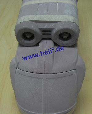 CNC gefrästes Modell der Ka-32