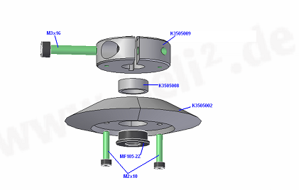 #1.2 assembly  bevel gear above