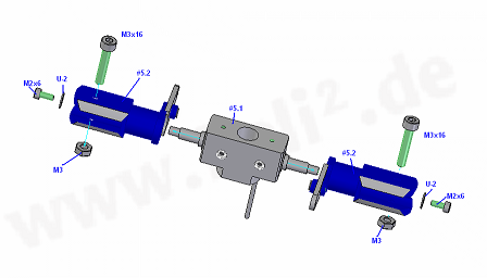 Kaa-350 Coaxial trainer mechanic