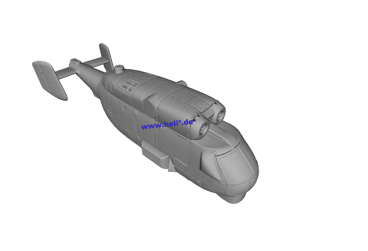 CAD-Modell Kamov Ka-27